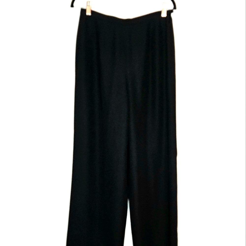 Casual Corner Lined Black Dress Trousers Size 10 NWT